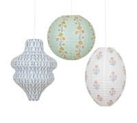 Lot de 3 lanternes en papier Molly Mahon