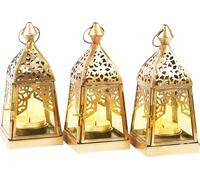lot de 3 lanternes orientales Décoration Basil Transparent