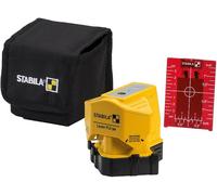 Stabila Laser de sol FLS 90 – Mesure de niveau et d'angle, Portée 15 m, Précision 3 mm