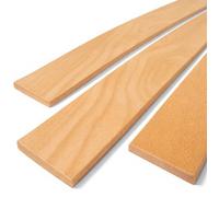 Lot de 3 lattes 83 cm (830mm) largeur 60 mm épaisseur 8 mm 7 plis, latte de lit, SCM Créations