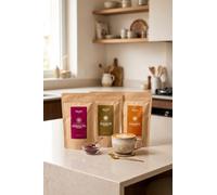 Lot de 3 Lattes Colorés Baobab Golden Pink Hibiscus 3x100g | Quai Sud
