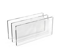 Lot de 3 lentilles de soudage grossissantes 2.0 de 5,1 x 10,8 cm