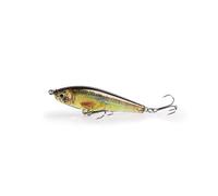 Lot de 3 leurres de pêche artificiels for ménés, 7 cm/8 g, Wobbler, Crankbait, Swimbait, Crankbait, matériel Flottant for Bar pour Rivière Lac Mer Truite Perche(Color 08)