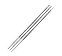 Lot de 3 limes à chaîne de tronçonneuse pour aiguisage, limes rondes, tronçonneuse 5/32' 3/16' 7/32' limes