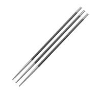 Lot de 3 limes à chaîne de tronçonneuse pour aiguisage, limes rondes, tronçonneuse 5/32' 3/16' 7/32' limes