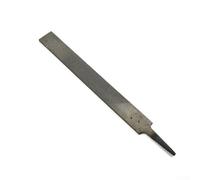 Lot de 3 limes plates de 150 mm en alliage d'acier pour le travail des métaux et le ponçage du bois, outils de polissage à dents moyennes sans poignée
