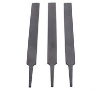 Lot de 3 limes plates en acier 150 mm pour couper les surfaces irrégulières et le travail des métaux