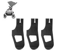Lot de 3 loquets pliables de rechange compatibles avec Uppababy Cruz | Pièce de réparation de loquet de poussette | Facile à installer