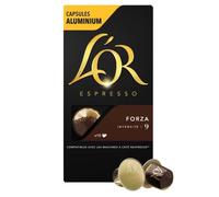 LOT DE 3 - L'OR Espresso Forza Intensité 9 - 10 Capsules de café en aluminium Compatible Nespresso