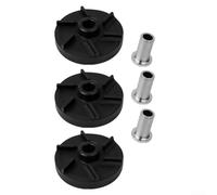 Lot de 3 manchons de turbine et de roulements standard pour aérateurs et distributeurs de boissons série D15/D155/D25/D255/E17, convient pour G-Cool, HD15, WD-15, WD-25, WD-35, WHD15