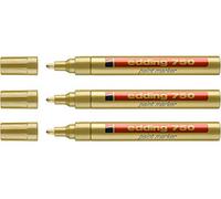 Lot de 3 marqueurs 750 par Edding Lot de 3 or