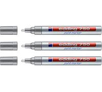 Lot de 3 marqueurs 750 par Edding Lot de 3 silber