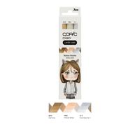 Lot de 3 marqueurs à alcool - Copic Ciao - Mellow Palette - Layer & Mix