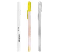 Lot de 3 marqueurs de peinture blanche, marqueur de peinture blanche, peinture à pointe fine pour projets artistiques, marqueur graffiti blanc, stylo à encre gel blanche, stylo graffiti artistique