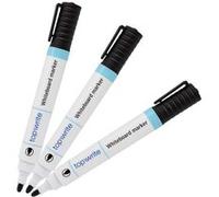 Lot de 3 Marqueurs Effaçables à Sec pour Tableau Topwrite Blanc / Noir