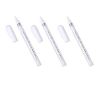 Lot De 3 Marqueurs Nail Art, Marqueurs Acryliques, Stylos De Peinture Et Graffiti, Outils De Nail Art, Accessoires De Nail Art, Adaptés Au Nail Art, Au Plastique, Au Papier, À La Céramique, Etc.