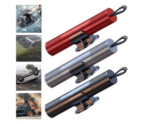 Lot de 3 marteaux de sécurité avec coupe-ceinture et verre de test, outil multifonction pour l'évacuation d'urgence en voiture