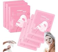 Lot de 3 masques au collagène, masques hydratants raffermissants pour la peau, masques hydratants, réduction des rides, amélioration de l'élasticité