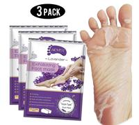 Lot De 3 Masques Exfoliants Pour Les Pieds, Elimine Les Callosites Et Les Peaux Mortes, Doux Et Lisses Au Toucher, Pour Hommes Et Femmes