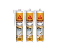 Lot de 3 mastics acrylique SIKA SikaSeal-184 Maçonnerie - Beige - 300ml
