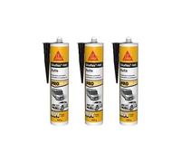 SIKA Lot de 3 mastics Colle Auto Sikaflex 149 - Noir - 400g
