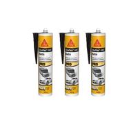 Lot de 3 mastics colle Auto SIKA Sikaflex 149 - Noir - 400g