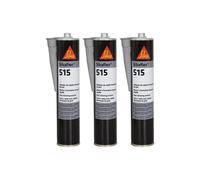 Lot de 3 mastics d'étanchéité universel pour véhicules industriels - SIKA Sikaflex 515 - Gris clair - 300ml