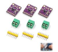 Lot de 3 MAX98357 Module Audio, Amplificateur Audio I2S MAX98357 3W Convertisseur Audio Numérique vers Haut-Parleur, Carte Amplification Sans Filtre Compatible ESP32, Projets IoT, DIY Audio
