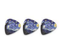Lot de 3 médiators de rechange en plastique épais pour guitare électrique, guitare acoustique, médiators fins