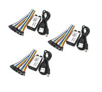 Lot de 3 microcontrôleurs logiques - Outil de débogage FPGA - 24 m - Interface USB 8 canaux
