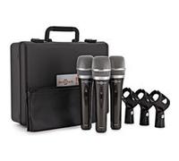Lot de 3 Micros avec Accessoires par Gear4music