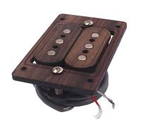 Lot de 3 micros humbucker enroulés à la main en palissandre pour guitare Cigar Box