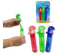 Lot de 3 Mini Baguettes à Bulles Dinosaure