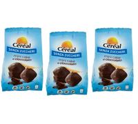 Lot de 3 mini cake al cioccolato - Sans sucre - 196 g