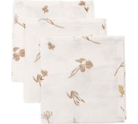 Lot de 3 mini langes en gaze de coton Riverside (31 x 31 cm)