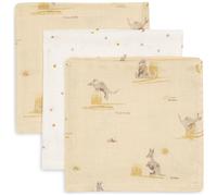 Lot de 3 mini langes Kangaroots (31 x 31 cm)