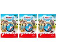 Lot de 3 mini mini mini portions Ferrero Cioccolato al Latte en chocolat au lait 125 g - Chaque sachet contient au moins 19 pièces