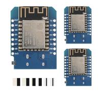 Lot de 3 mini modules D1 NodeMcu ESP8266 Type-C USB ESP-12F WLAN WiFi Internet Development Board Base sur ESP8266 ESP-12F Compatible avec Arduino, WeMos D1 Mini