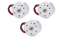Lot de 3 mini moteurs électriques DC 5 V 6000 tr/min pour bateau télécommandé, voitures intelligentes