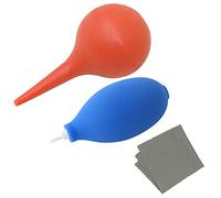 Lot de 3 mini pompe à air en caoutchouc pour nettoyer la poussière, les lentilles d'appareil photo, les claviers, les lentilles d'ordinateur portable, les téléphones portables, les oreilles, les ampoules, les laboratoires