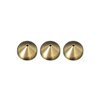 Lot de 3 mini porte-encens durables en laiton pour la maison, le bureau, la décoration en métal