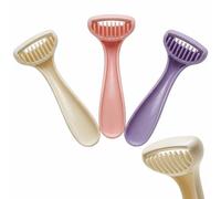 Lot de 3 mini rasoirs de voyage pour aisselles, ligne de bikini et corps, outils d'épilation doux et compacts adaptés aux peaux sensibles