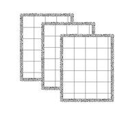Lot de 3 mini tampons de 12,1 x 15,2 cm, tapis multi-usage à faible adhérence le scrapbooking pour maintenir le projet en place en maintenant votre pochoir en place pendant le mélange d'encre.