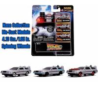 Lot de 3 modèles miniatures Retour vers le futur 1982 Delorean Nano moulés so...