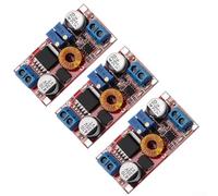 Lot de 3 modules convertisseurs abaisseurs XL4015 5 A DC-DC, tension réglable 0,8 V-30 V, entrée 5 V-32 V, efficacité de 95 %, pour alimentation LED, chauve-souris