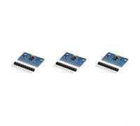 Lot de 3 modules de capteur IMU 9 axes MPU-9255 Gyroscope Accéléromètre Magnetomètre I2C pour SPI 16 bits 3-5 V pour Arduino DIY Robotique Projets PCB Bleu