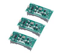 Lot de 3 modules de chargeur de batterie au lithium 18650, 15 W, 3 A, 9 V, fonction de charge rapide, module de charge avec sortie stable (9 V)