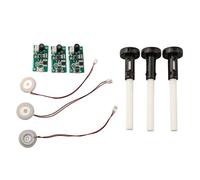 Lot de 3 modules d'humidificateur USB colorés LED pour projets d'humidificateur 5 V