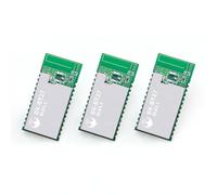 Lot de 3 modules émetteurs-récepteurs DX-BT27 longue portée Bluetooth BLE 5.1 URAT à faible puissance sans fil DA14531 compatible iOS, AndroidArduino (DX-BT27 x 3 pièces)