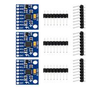 Lot de 3 modules GY-521 MPU-6050, capteur d'accélération gyroscope à 6 axes avec interface I2C, module de capteur de mouvement compatible avec Arduino Raspberry Pi pour électronique et robotique DIY